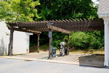 Car wash area